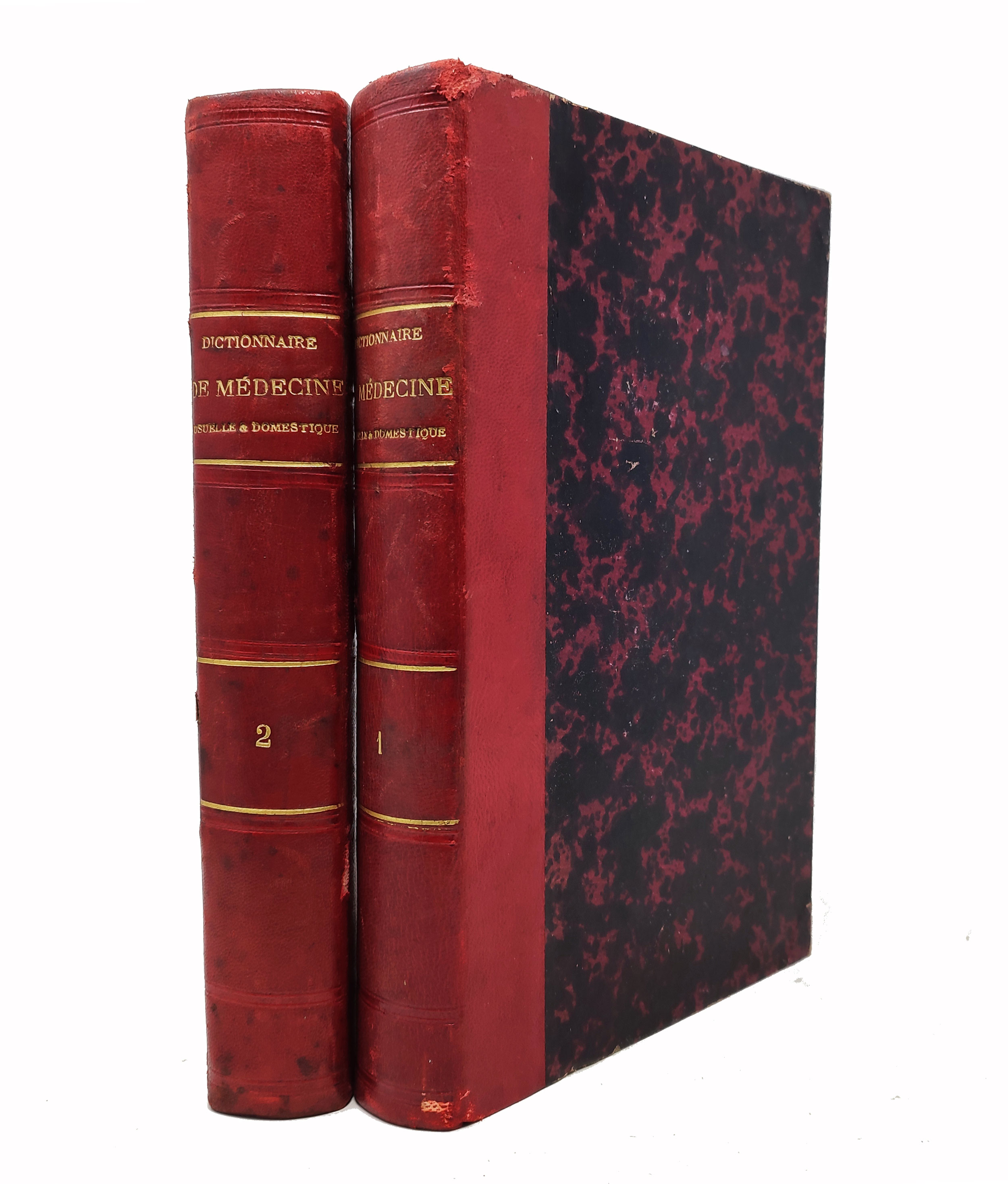libro antico DICTIONNAIRE DE MEDECINE USUELLE ET DOMESTIQUE A. L. J. Bayle et C. M. Gibert Bureau central / a La Caisse Générale Des Recouvrements, Paris 1835 1836 opera completa